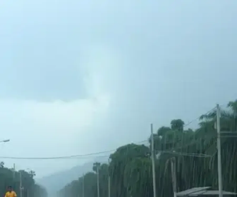 Cuiabá tem alerta para chuvas intensas e ventos de até 60 km/h